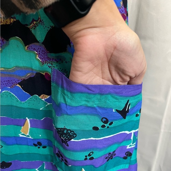 Vintage Rainbow Jo Midi Dress - Picture 5 of 6